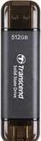 Actual product image Transcend ESD310C (512 GB, USB-A, USB-C)