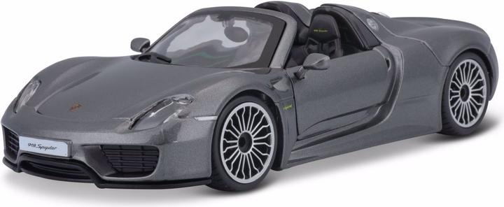 Produktbild Bburago Porsche 918 Spyder 1:24 Grau