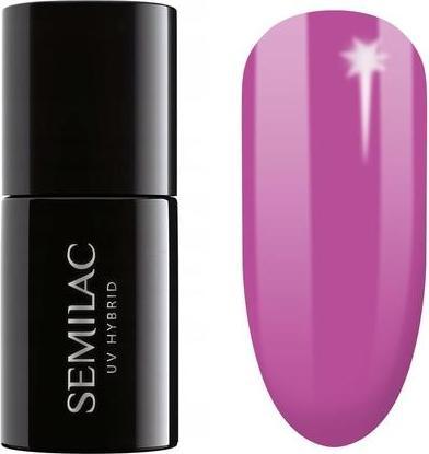 Produktbild Semilac UV-Nagellack Hybrid 601 Neon Pink Punch 7ml (Neon Pink Punch, UV-Gel Lack)
