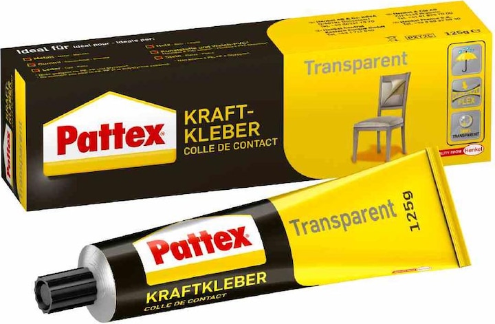 Actual product image Pattex Power adhesive transparent (125 g, 110 ml)