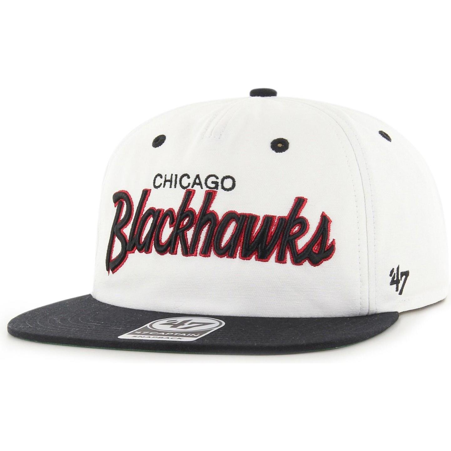 47 Brand, Herren, Cap, Crosstown Chicago Blackhawks, Weiss