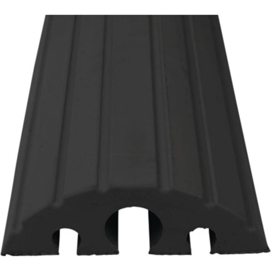 Dancop, Kabelschutz + Kabelführung, Schlauch- und Kabelbrücke L1200xB210xH65mm Vollgummi schwarz (Kabelbrücke, 1200 mm)