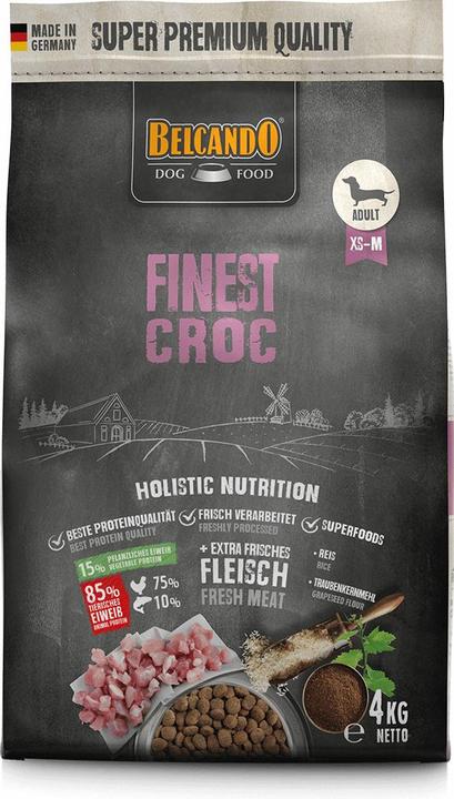 Produktbild Belcando Trockenfutter Finest Croc, 4 kg (Adult, 1 Stk., 4000 g)