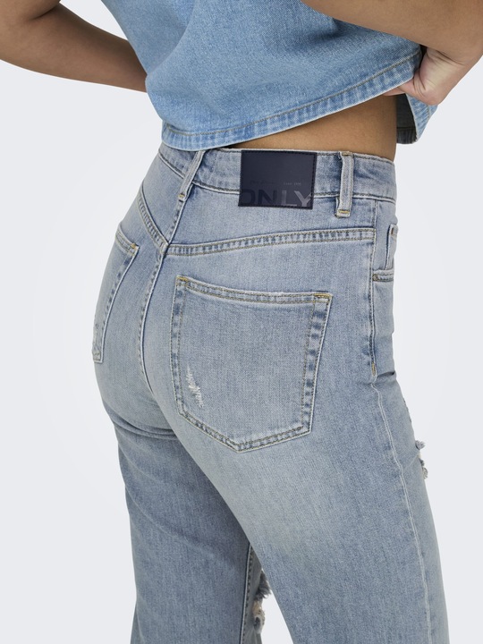 Produktbild Only ONLCAMILLE Hohe Taille Weiter Beinschnitt Jeans Jeans mit weitem Bein (31)
