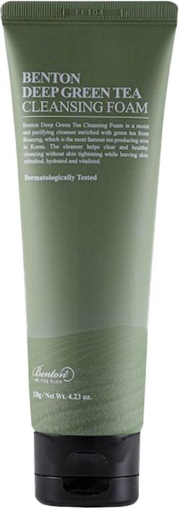 Produktbild Benton deep green tea cleansing foam (Reinigungsschaum, 120 ml)