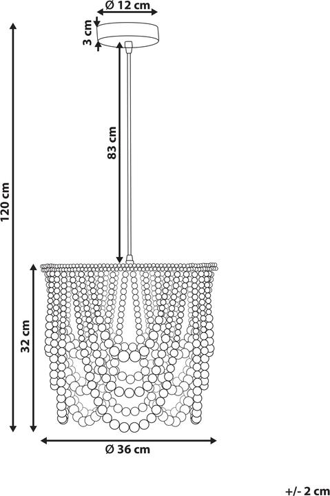 Produktbild Beliani Pusweli (36 cm)