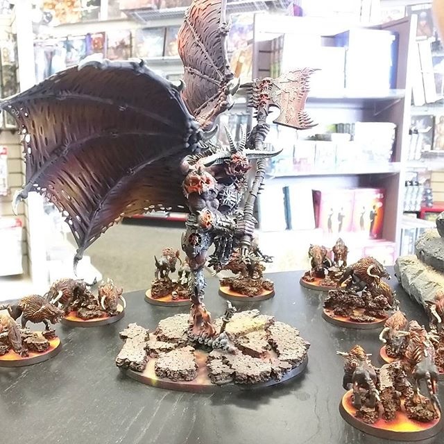 Actual product image Games Workshop Daemons Of Khorne Bloodthirster (Plastic)