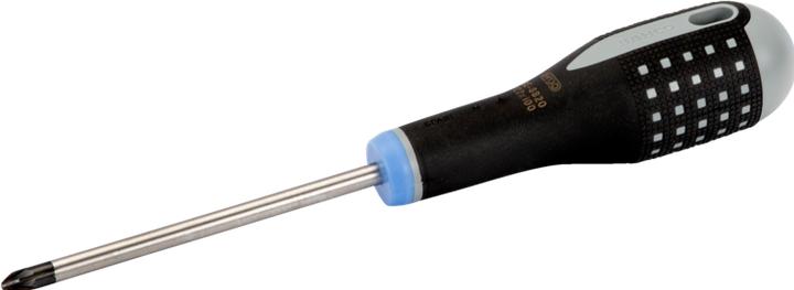 Produktbild Bahco ERGO Pozidriv-Schraubendreher mit 3-Komponenten-Griff, PZ0 × 60 mm (Pozidriv-Kreuzschlitz (PZ))