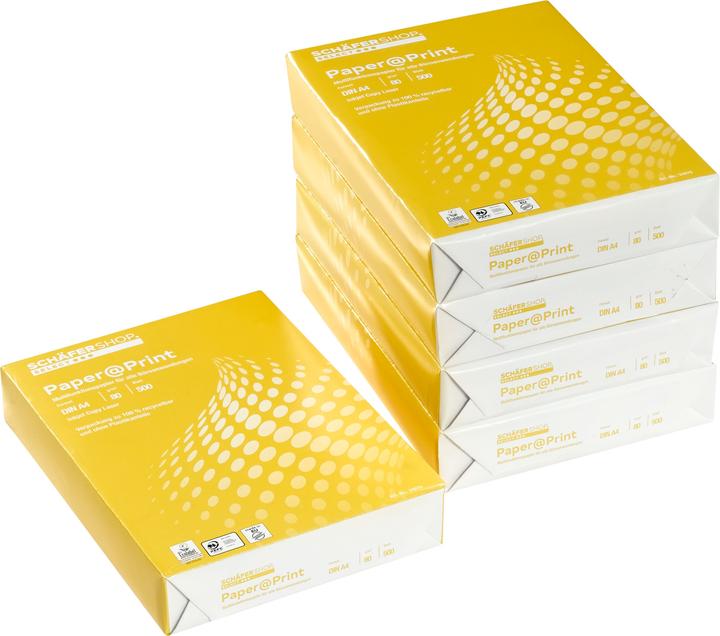 Schäfer Shop Kopierpapier Paper@Print (80 g/m², 2500 x, A4)