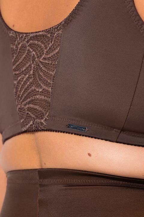 Immagine prodotto Ulla Popken Reggiseno sostenitivo modello Kelly con chiusura anteriore e senza ferretto, coppa C-D (105 F)