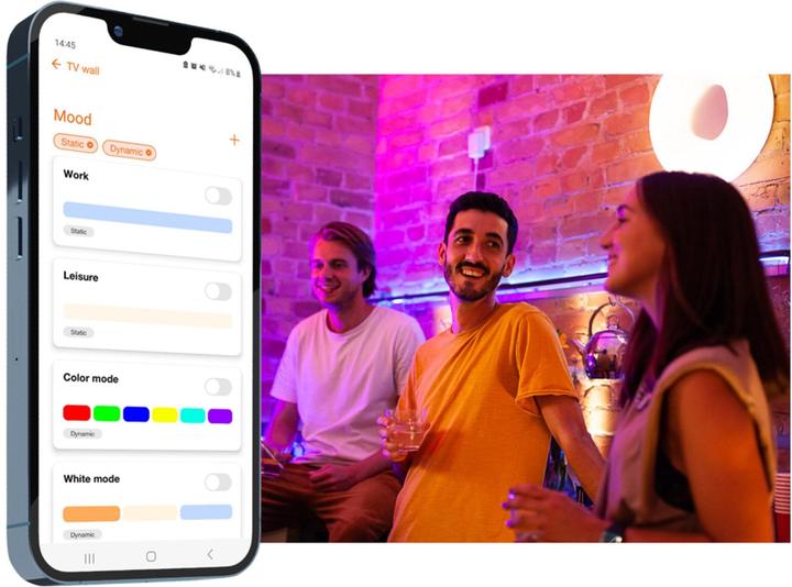 Produktbild Osram SMART+ MATTER CLASSIC shapes Multicolor 4.9W 827...865 Multicolor E14 SINGLE PACK (E14, 470 lm, 1x)