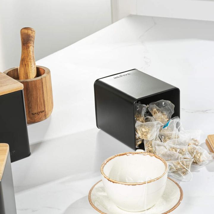 Actual product image Salter BW12898EU7 Toronto 3-Piece Canister Set Black (1.60 l)