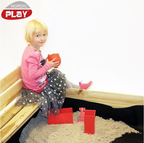 Produktbild NSH Nordic NORDIC PLAY Sandkassedug 170 x 170 cm, sort (805-735)