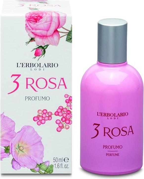 L'erbolario 3 Rosa Acqua di Profumo (Eau de Parfum, 50 ml)