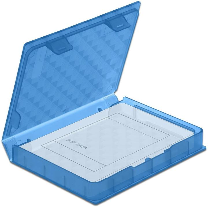 Actual product image Delock Protection box for 2.5? HDD / SSD blue
