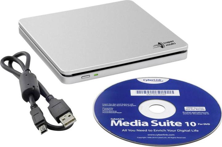 Productafbeelding LG GP70NS50 (DVD-brander, CD-brander, DVD-station, CD-station)