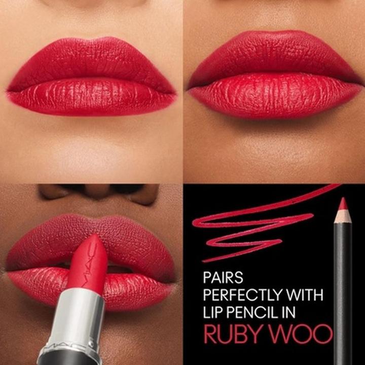 Produktbild MAC Cosmetics Macximal Silky Matte Lipstick Ruby Woo (691 Ruby Woo)