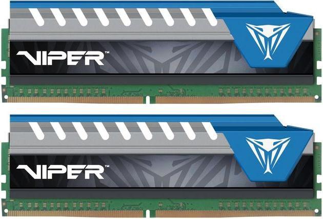 Immagine prodotto Patriot Viper Elite 16GB Kit DDR4-2666MHz Blu (2 x 8GB, 2666 MHz, DDR4-RAM, DIMM)