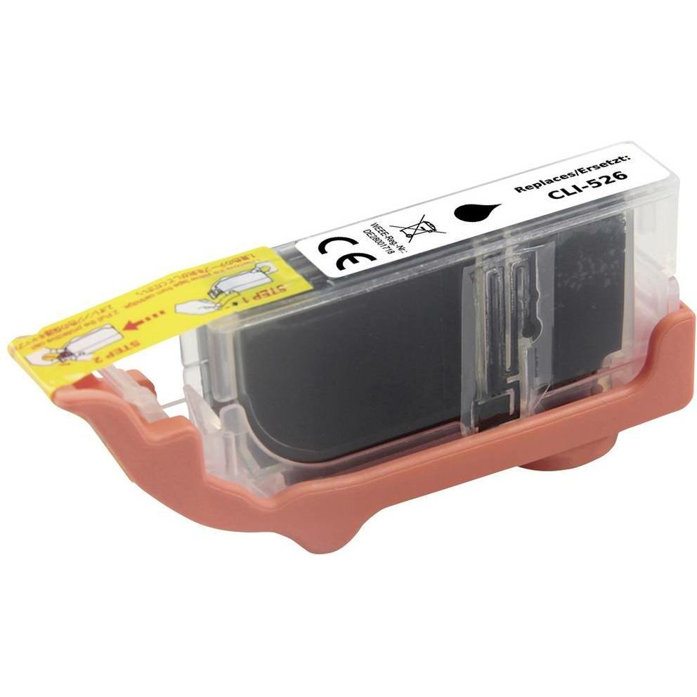 Renkforce, Druckerpatrone, Tinte ersetzt Canon CLI-526 BK (4540B001) Kompatibel Schwarz RF-5705