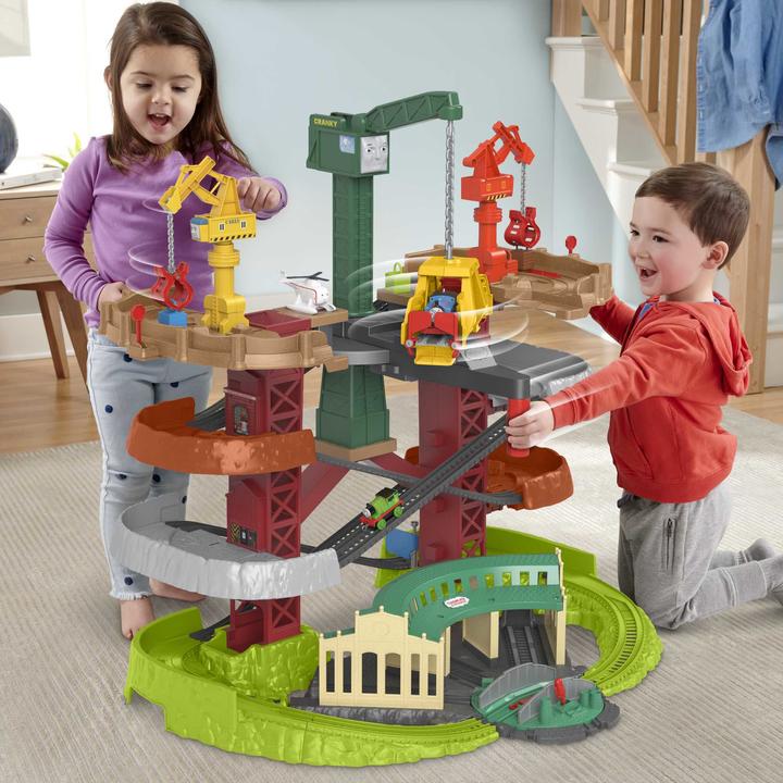 Actual product image Mattel Thomas and Friends - Trains and Cranes Super Tower