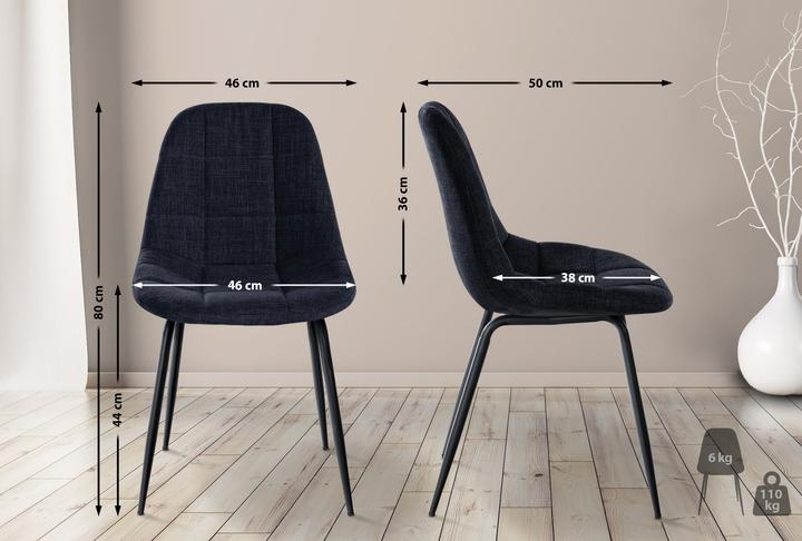 Produktbild Swisshandel24 Stuhl Tom Stoff