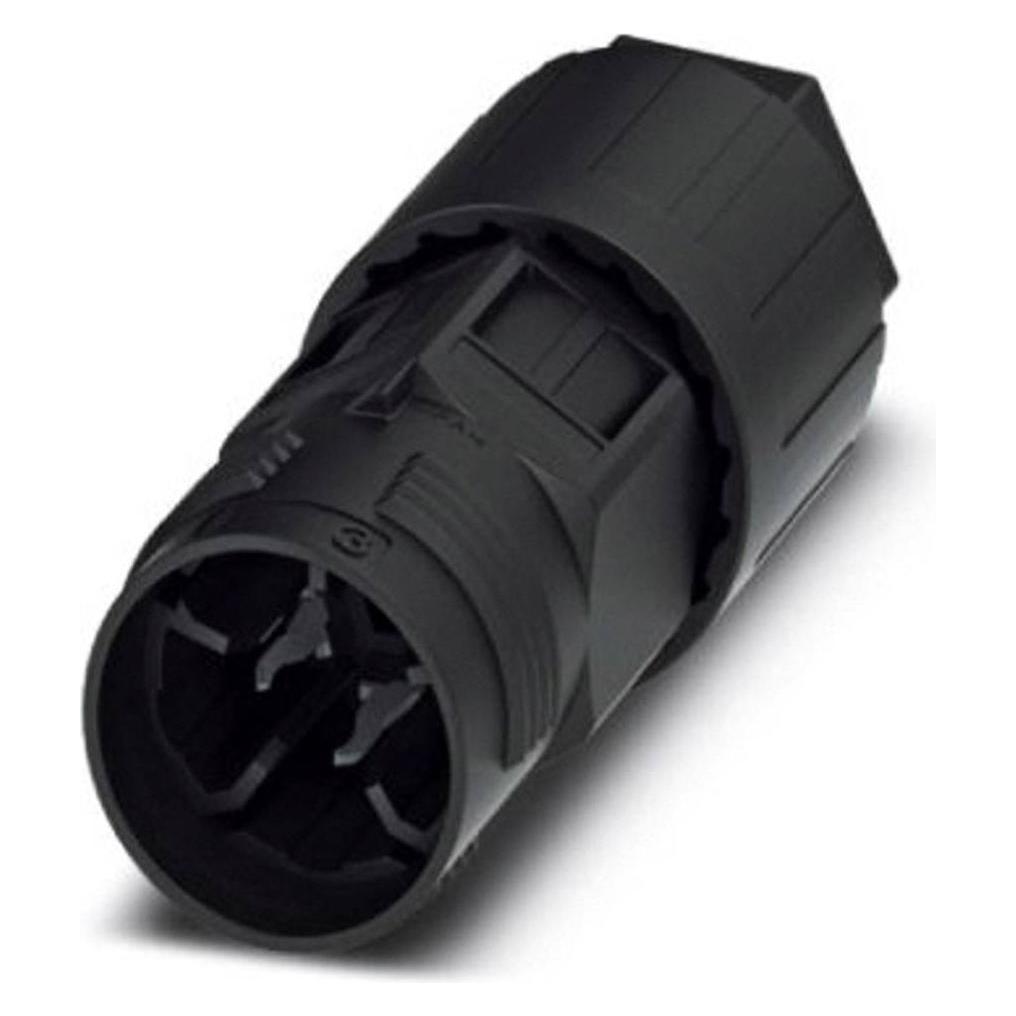 Phoenix Contact Leitungsverbinder 2,5qmm-6,0qmm, 40A QPDC4PE6,01, Elektronikkabel + Stecker, Schwarz