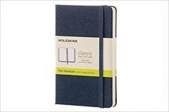 Actual product image Moleskine Notebook Classic Pocket (A6, Plain, Hardcover)