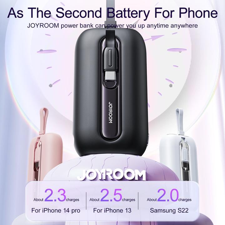 Produktbild Joyroom Colorful Series (10000 mAh, 22.50 W, 37 Wh)