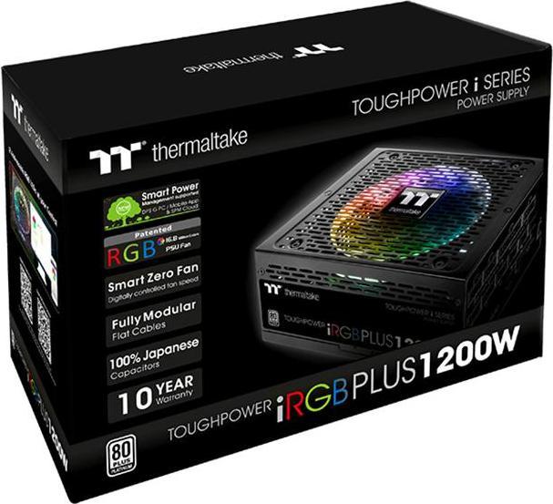 Actual product image Thermaltake Toughpower iRGB Plus Platinum (1200 W)