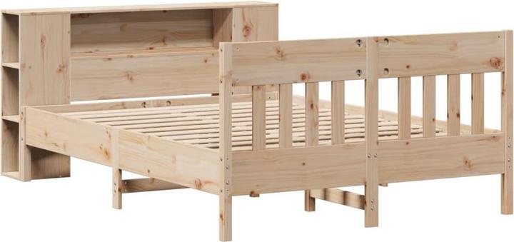 Image du produit vidaXL Bett mit Regal (135 x 190 cm)