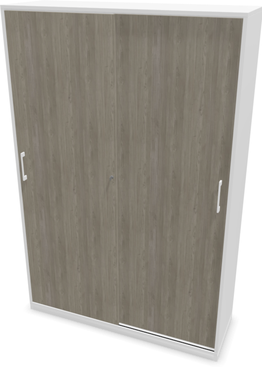 Wood decor grey with structure, White