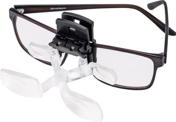 Immagine prodotto Eschenbach 162461 maxDETAIL clip Lenti d'ingrandimento con clip Fattore di ingrandimento 2 x