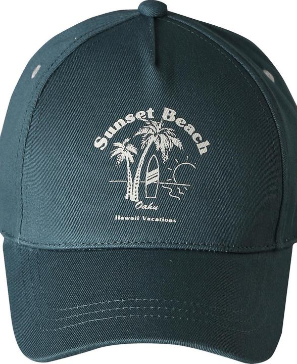 Produktbild Vertbaudet Baumwollcap Sunset Beach mit gebogener Schirmkappe, Kinder