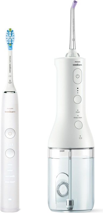 Actual product image Philips Sonicare Diamond Clean 9000 & Cordless Power Flosser 3000 (Sonic toothbrush)