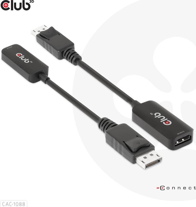 Actual product image Club 3D DisplayPort to (HDMI, 2.25 cm)