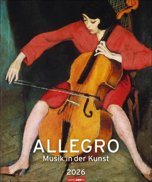 Produktbild Allegro - Musik in der Kunst Kalender 2026 (46 x 55 cm)