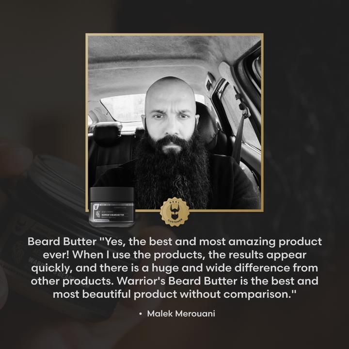 Actual product image The Beard Struggle Warrior's Beard Butter