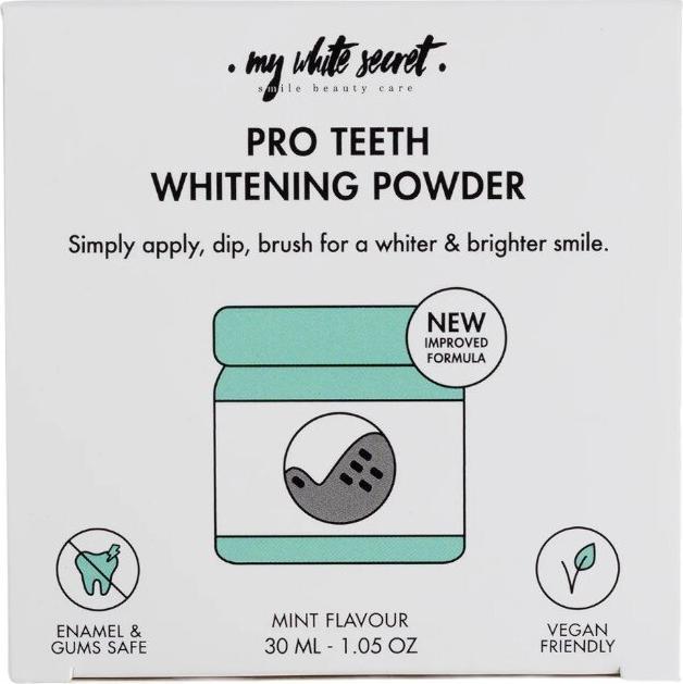 Actual product image My White Secret Pro Teeth Whitening Powder (30 ml, Bleaching powder)