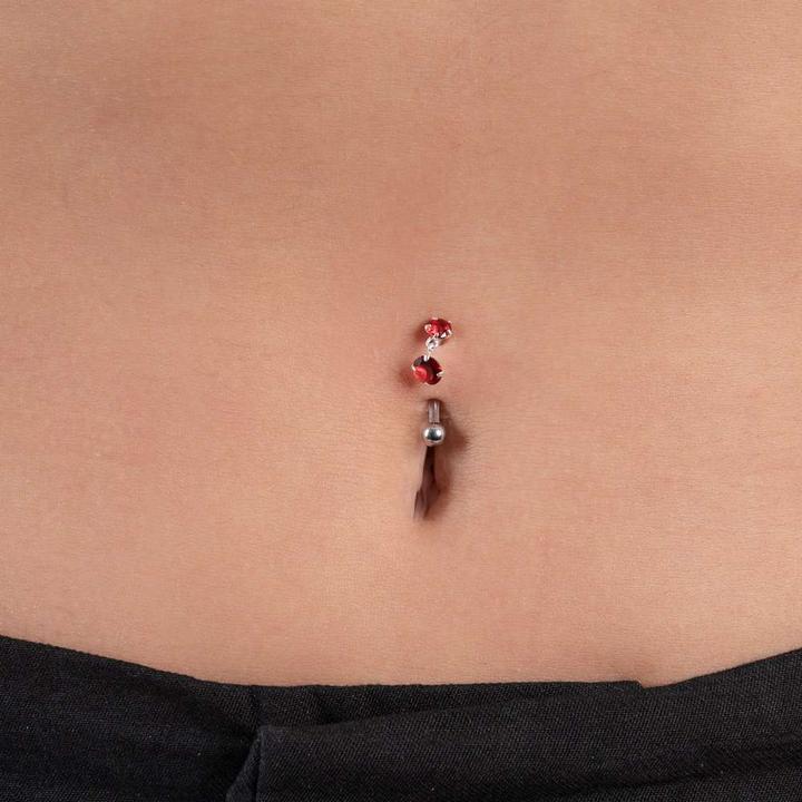 Produktbild Bijouteria Bauchpiercing (Silber 925, Edelstahl, Bioplast, Zirkonia)