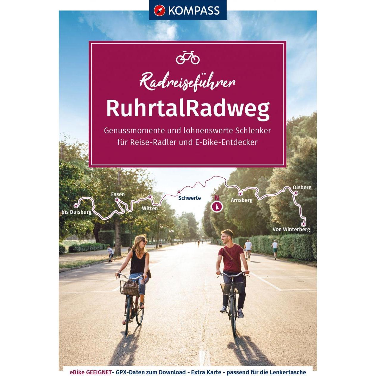 Thumbnail - RadReiseFührer Ruhrtalradweg, Ratgeber von Kompass Reiseführer