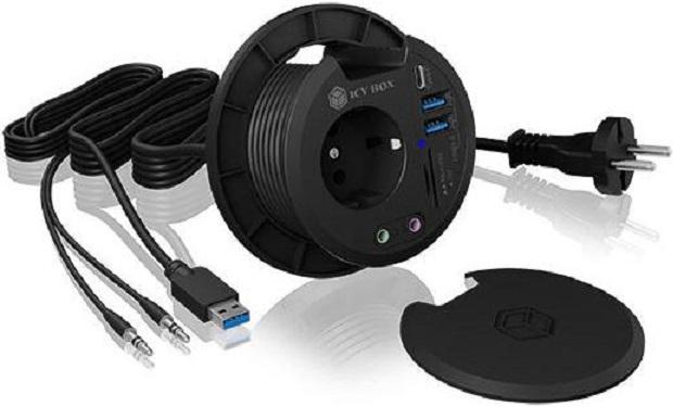 Produktbild Icy Box IB-HUB1430-CR (USB-C, 3 Ports)
