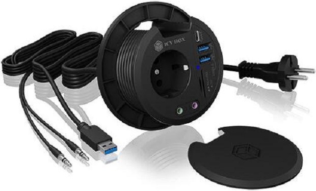 Immagine prodotto Icy Box IB-HUB1430-CR (USB-C, 3 Porti)