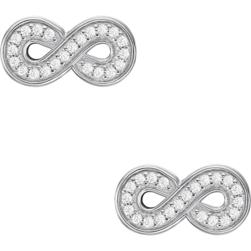 Fossil, Ohrringe, Sterling, (Silber 925)