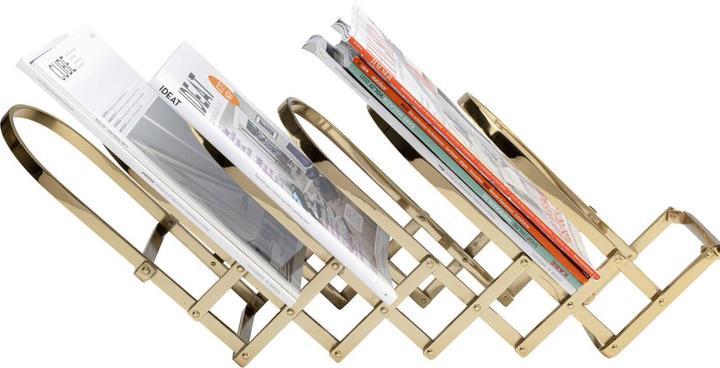 Produktbild Kare Design Zeitungsständer Flex Gold