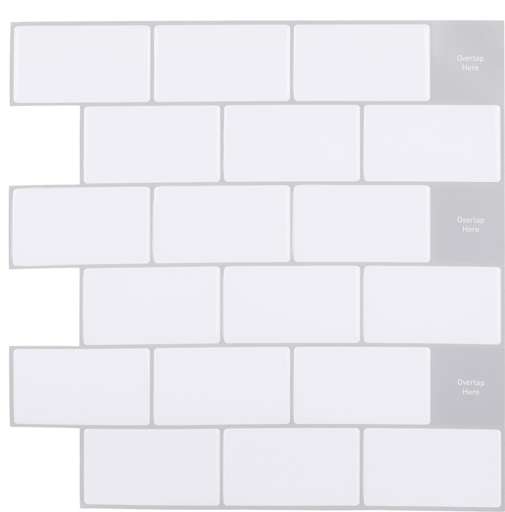 Immagine prodotto Relaxdays Subway (30,5 x 30,5 cm)