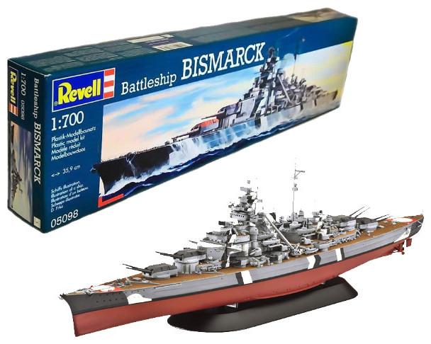 Produktbild Revell Battleship Bismarck 1:700