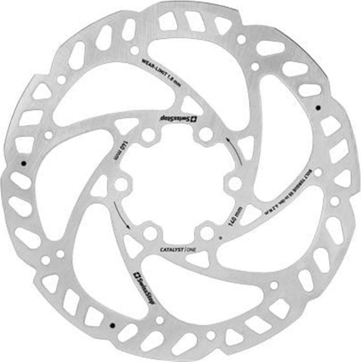 Actual product image swissstop Brake disc Catalyst One (Ø 140 mm) 6-hole (140 mm)