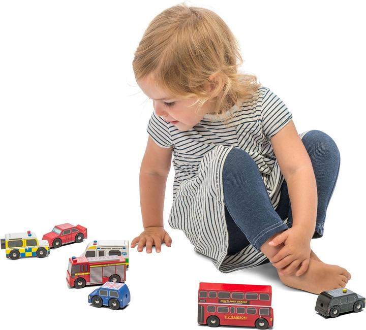Actual product image Le Toy Van London Car Set