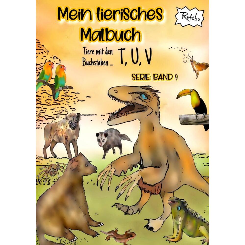 Bookmundo Direct Mein tierisches Malbuch