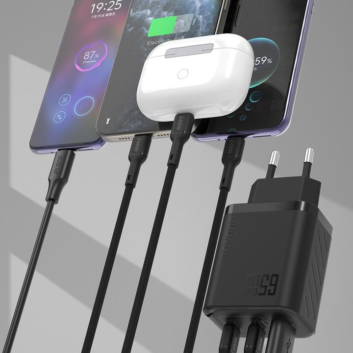 Productafbeelding Dudao A29EU 65W GaN Charger Black (65 W)